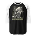 Asteroids Unisex 3/4 Sleeve Raglan Shirt