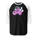 astro guy Unisex 3/4 Sleeve Raglan Shirt