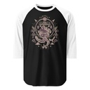 Awaken The Senses - Coffee Beans Unisex 3/4 Sleeve Raglan Shirt