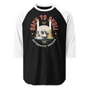 Back to Skull - Authenthic Design  Unisex 3/4 Sleeve Raglan Shirt