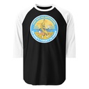 Banana project _-) Unisex 3/4 Sleeve Raglan Shirt