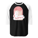 Be Mine - Cute Cat Couple Unisex 3/4 Sleeve Raglan Shirt