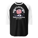 Benji's Burgers - Fast Food Unisex 3/4 Sleeve Raglan Shirt