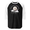 Better Sweat Sport Supply Unisex 3/4 Sleeve Raglan Shirt