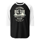 Big Sur - Outdoor Mountain Unisex 3/4 Sleeve Raglan Shirt
