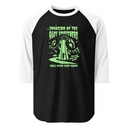 Body Snatchers - UFO Invasion Unisex 3/4 Sleeve Raglan Shirt