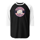 Born to Fight - Fist Unisex 3/4 Sleeve Raglan Shirt