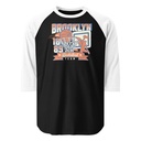 Brooklyn Basketball Team - Athletic Sports Unisex 3/4 Sleeve Raglan Shirt