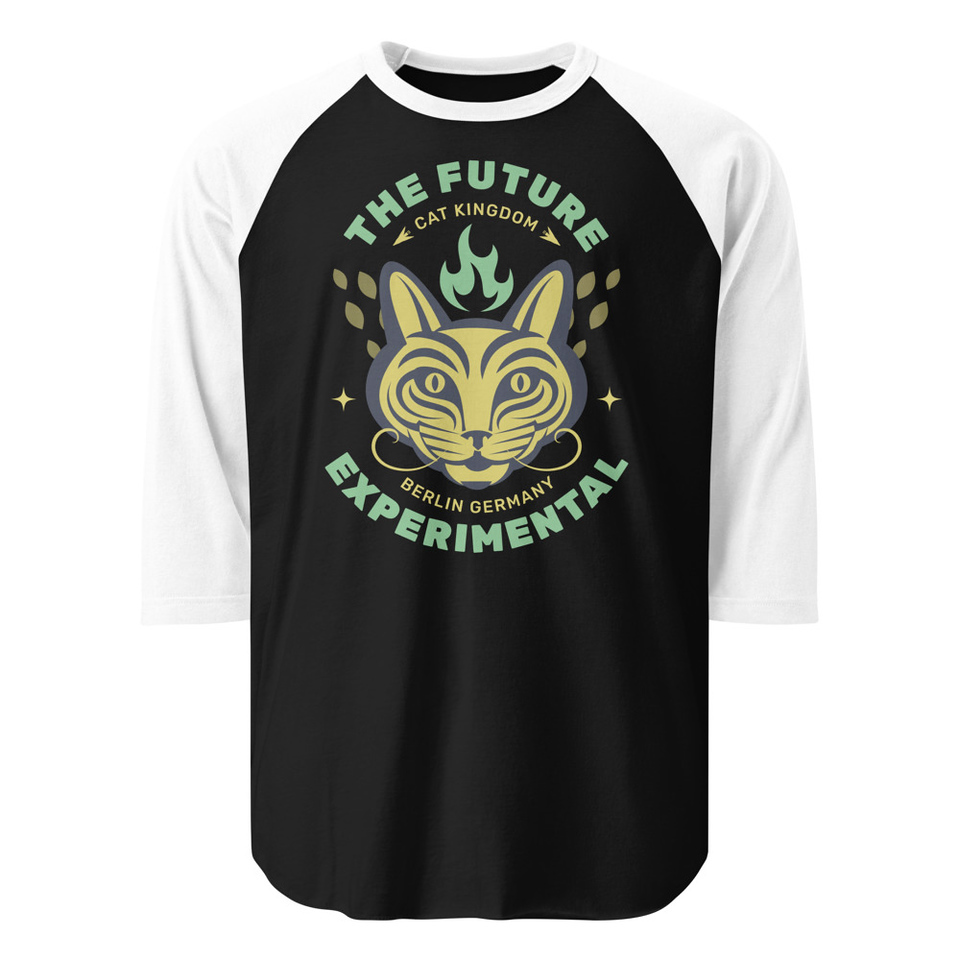 Cat Kingdom Berlin - Animal Unisex 3/4 Sleeve Raglan Shirt