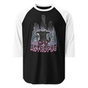 cat-astrophe Unisex 3/4 Sleeve Raglan Shirt