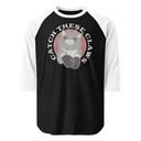 Catch These Claws - Cute Cat Unisex 3/4 Sleeve Raglan Shirt