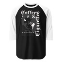 Coffee & Cigarettes Unisex 3/4 Sleeve Raglan Shirt