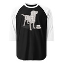 Coffee Dog Unisex 3/4 Sleeve Raglan Shirt