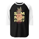 Cool Pineapple - Tropical Fruit Unisex 3/4 Sleeve Raglan Shirt