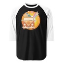 Crafted in Kittl Unisex 3/4 Sleeve Raglan Shirt