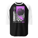 Curiosity Streetwear Unisex 3/4 Sleeve Raglan Shirt