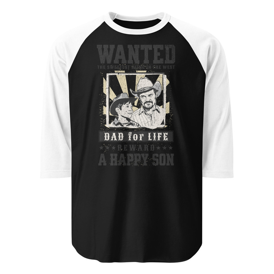 Dad Wanted Unisex 3/4 Sleeve Raglan Shirt