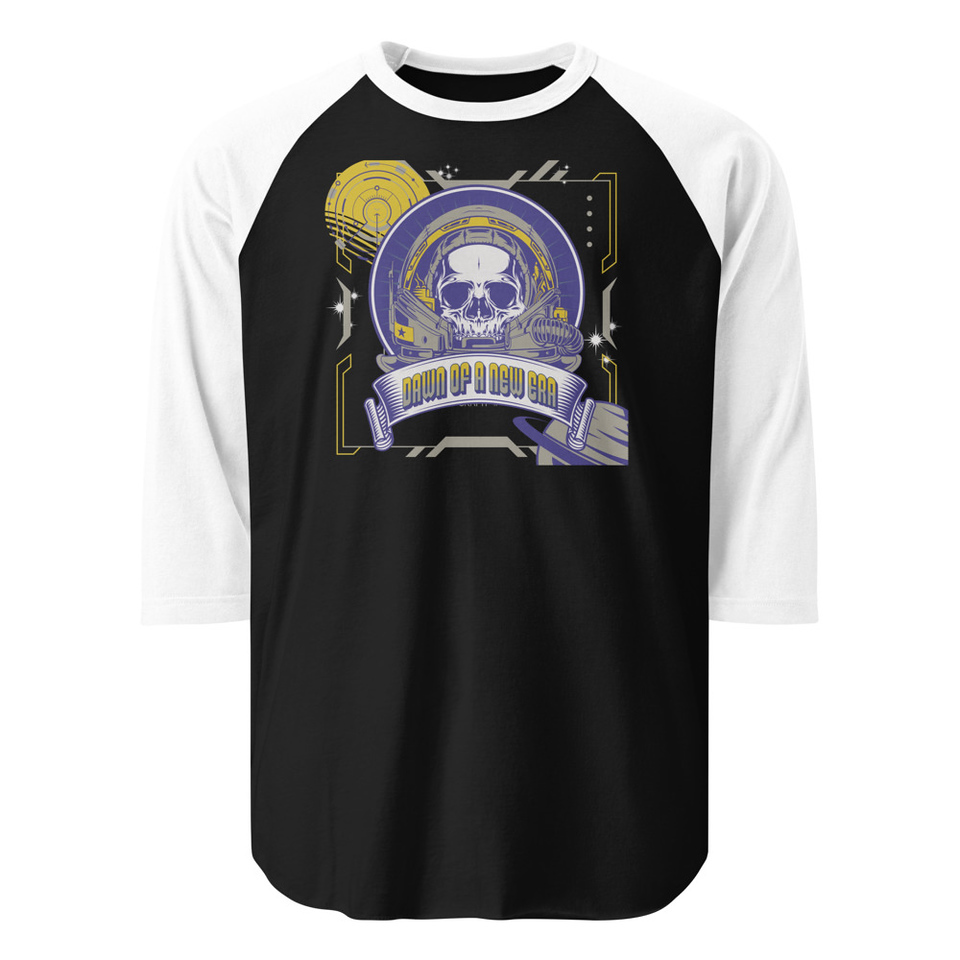 DAWN OF A NEW ERA Unisex 3/4 Sleeve Raglan Shirt