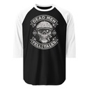 DEAD MEN TELL NO TALES Unisex 3/4 Sleeve Raglan Shirt
