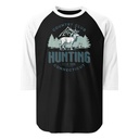 Deer Hunting Country Club  Unisex 3/4 Sleeve Raglan Shirt