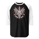 DEMON DEATH Unisex 3/4 Sleeve Raglan Shirt