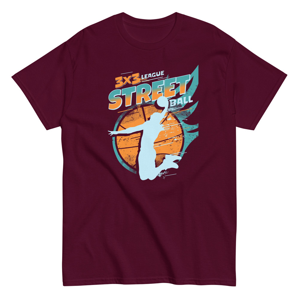 3x3 Basketball League Unisex Classic Tee