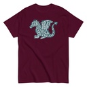 A Dragon Rises - Typographic Lettering Unisex Classic Tee