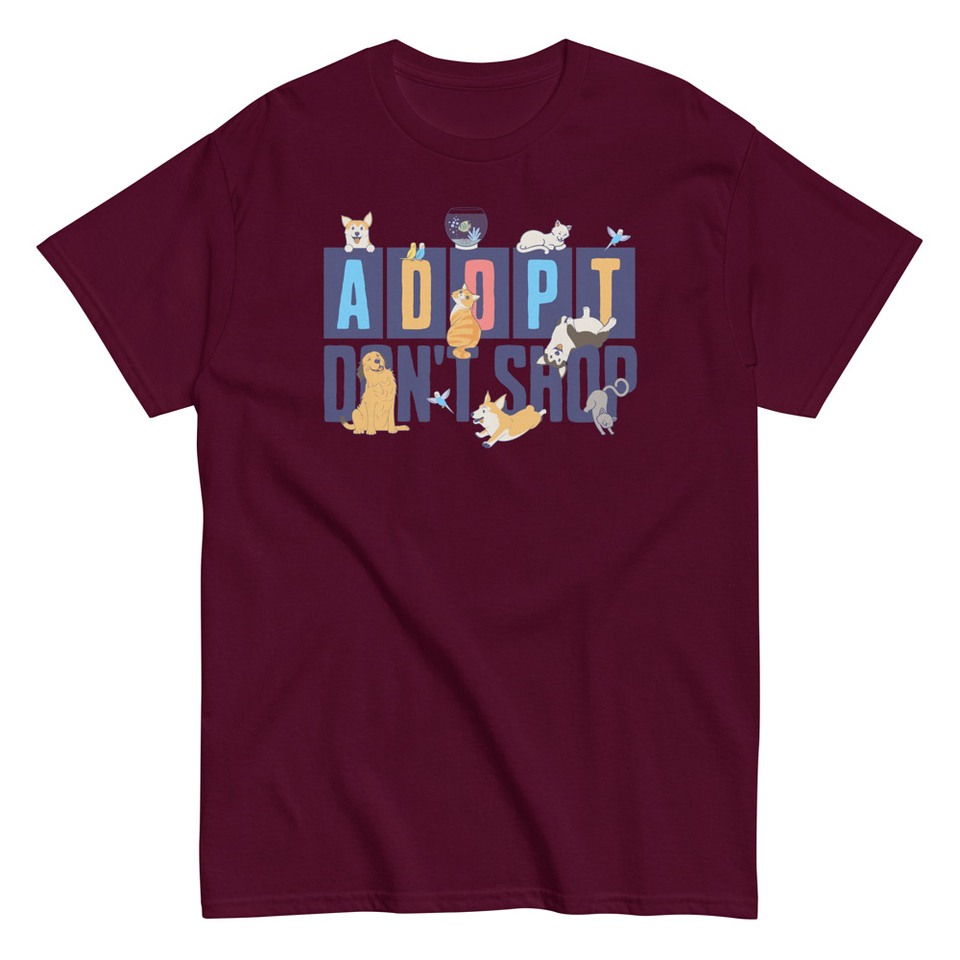 Adopt a Pet - Cute Animal Unisex Classic Tee