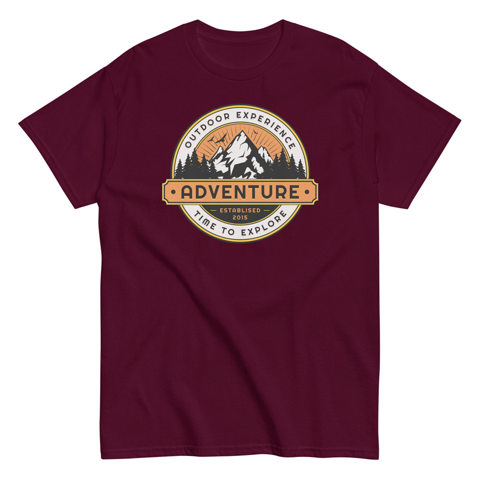 Adventure - Outdoor Mountain Unisex Classic Tee