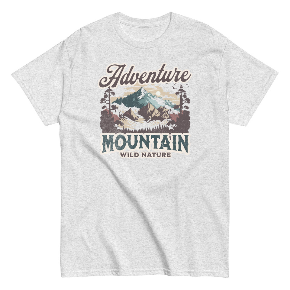 Adventure Mountain Wild Nature Unisex Classic Tee