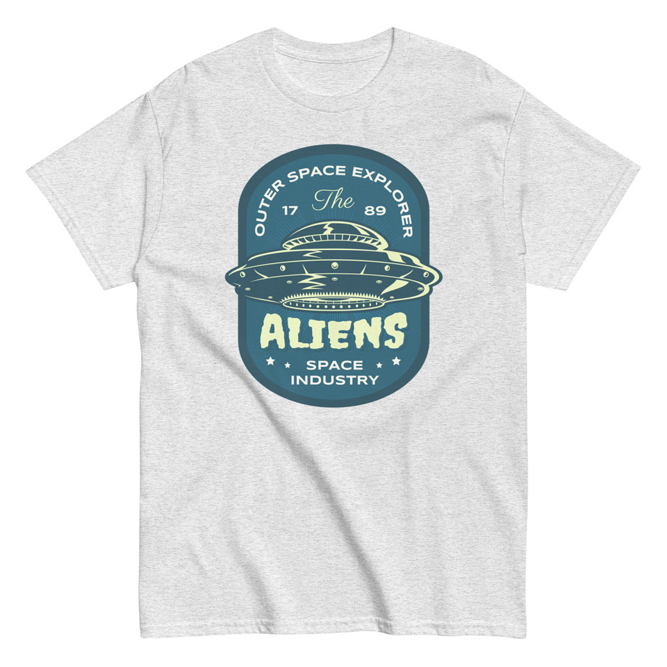 Aliens Outer Space Explorer - UFO Unisex Classic Tee