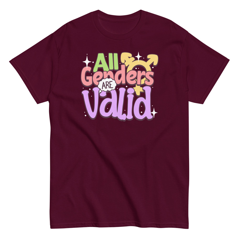 All Genders are Valid Unisex Classic Tee