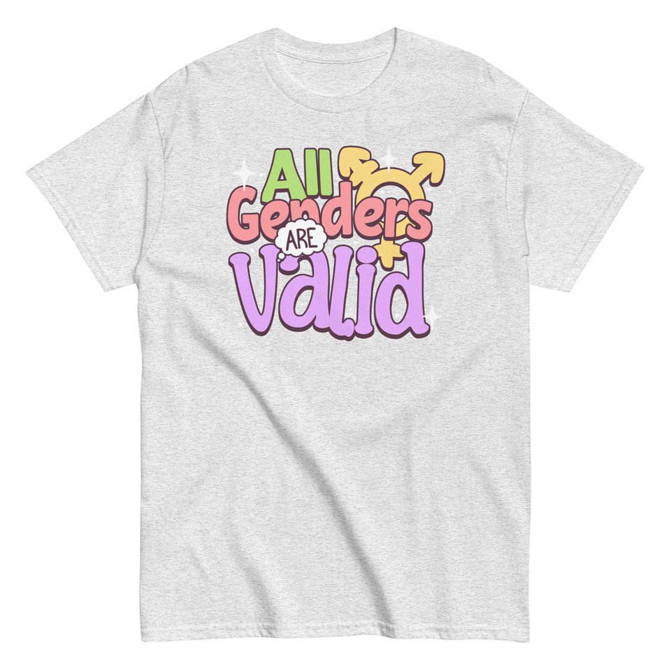 All Genders are Valid Unisex Classic Tee