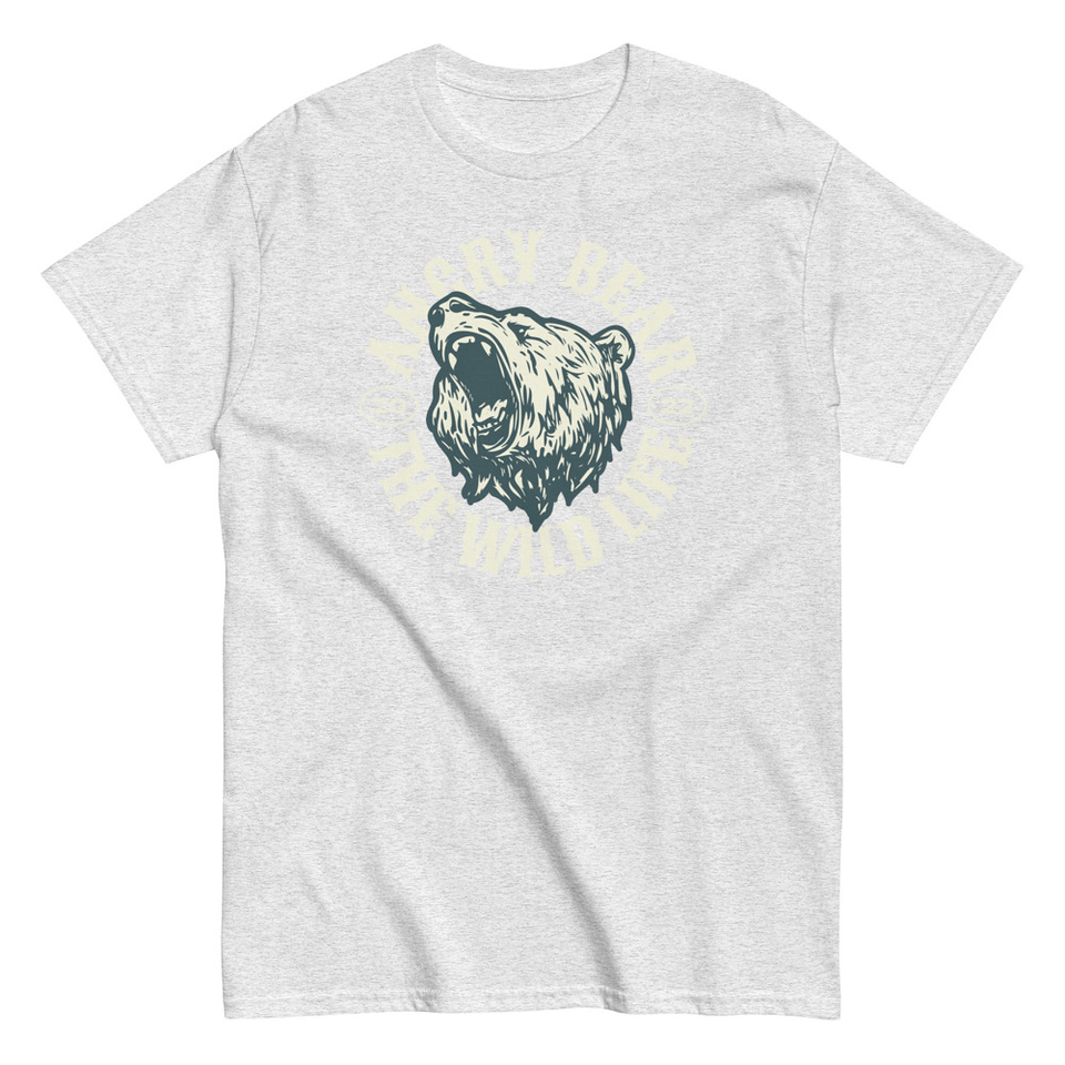 Angry Bear - Wild Life Animal Unisex Classic Tee