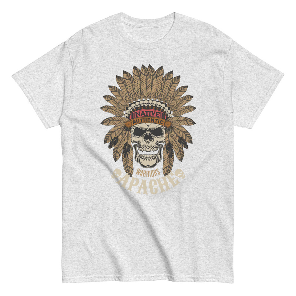 Apache Warriors - Indian Skull Unisex Classic Tee