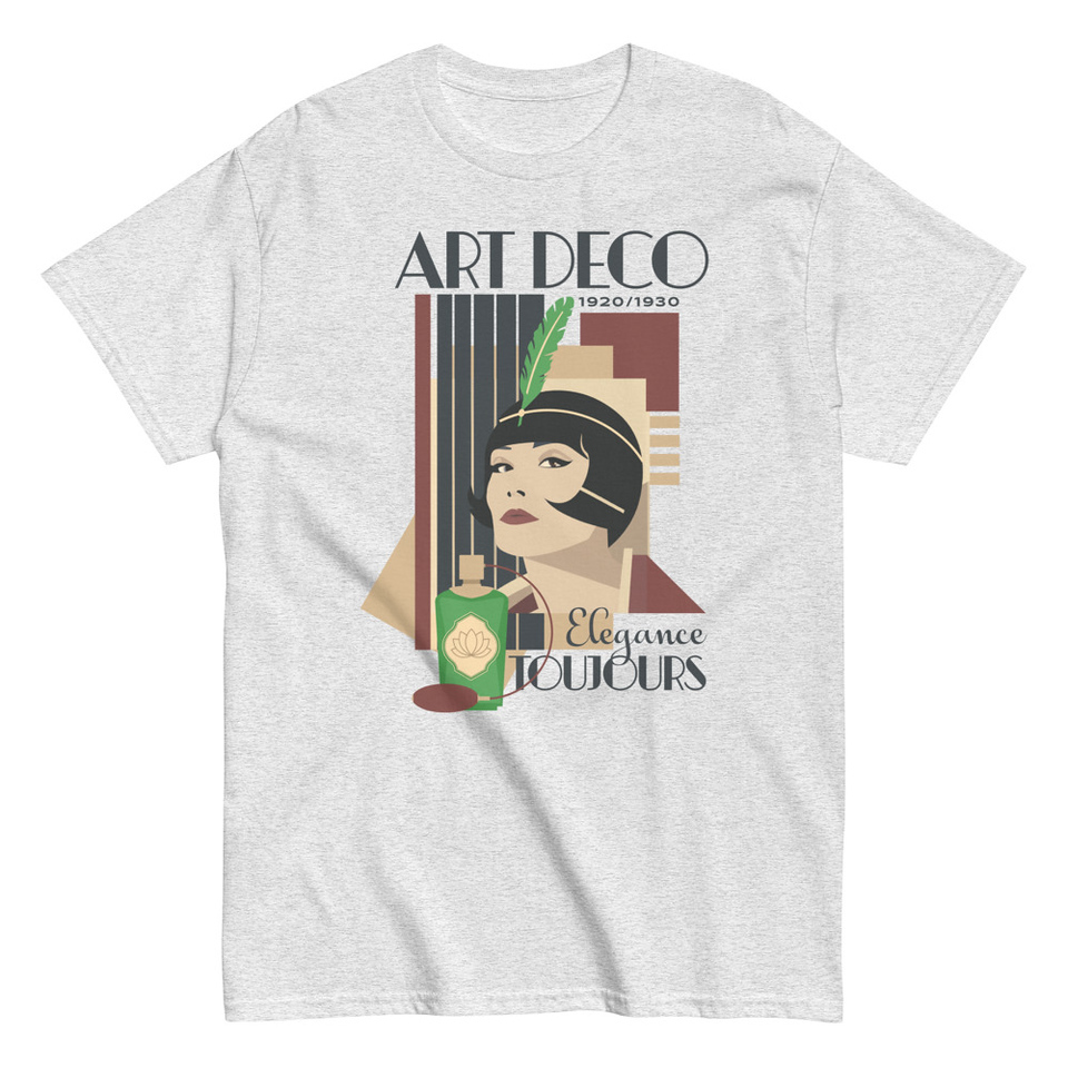 Art Deco Elegance Toujours Unisex Classic Tee