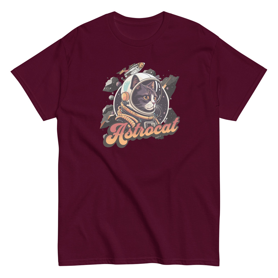 Astrocat - Retro graphic Unisex Classic Tee