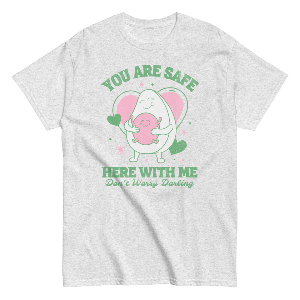 Avo Love - Typographic Cartoon Streetwear Unisex Classic Tee