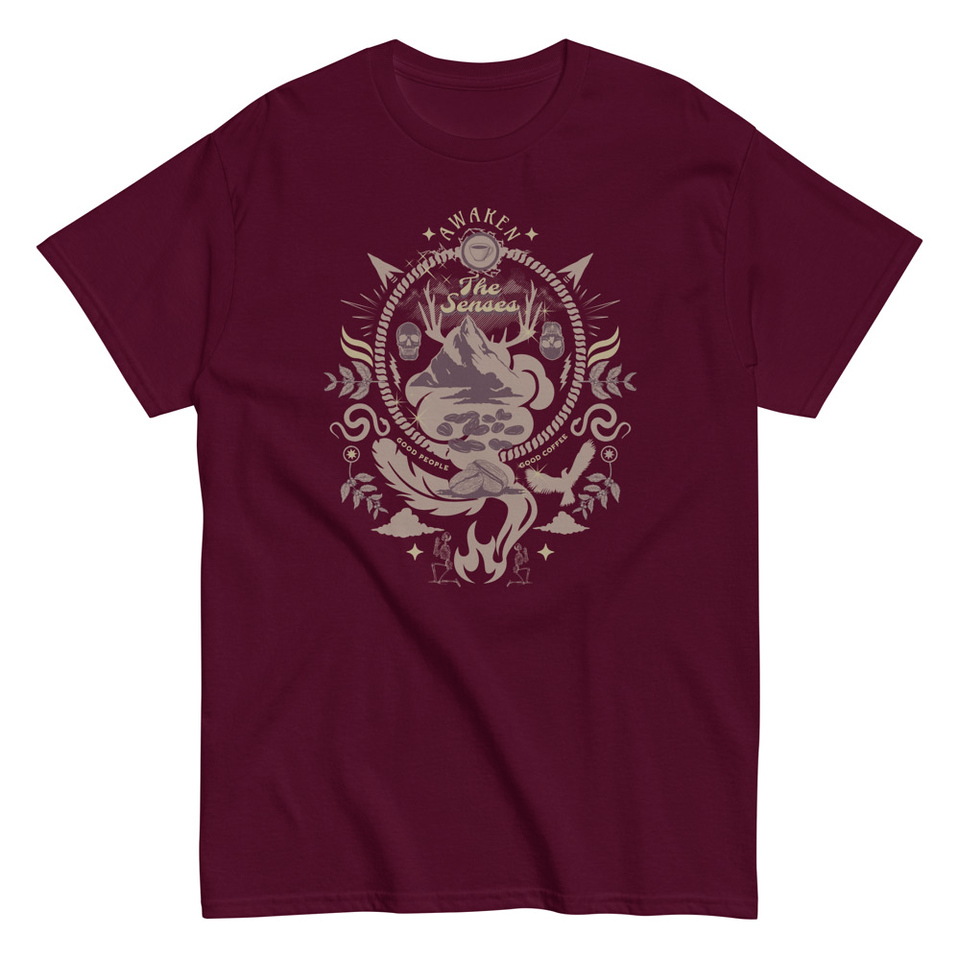Awaken The Senses - Coffee Beans Unisex Classic Tee