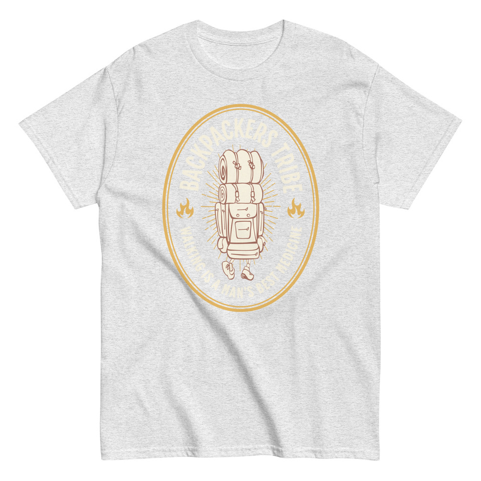 Backpackers Tribe - Adventure Badge Unisex Classic Tee