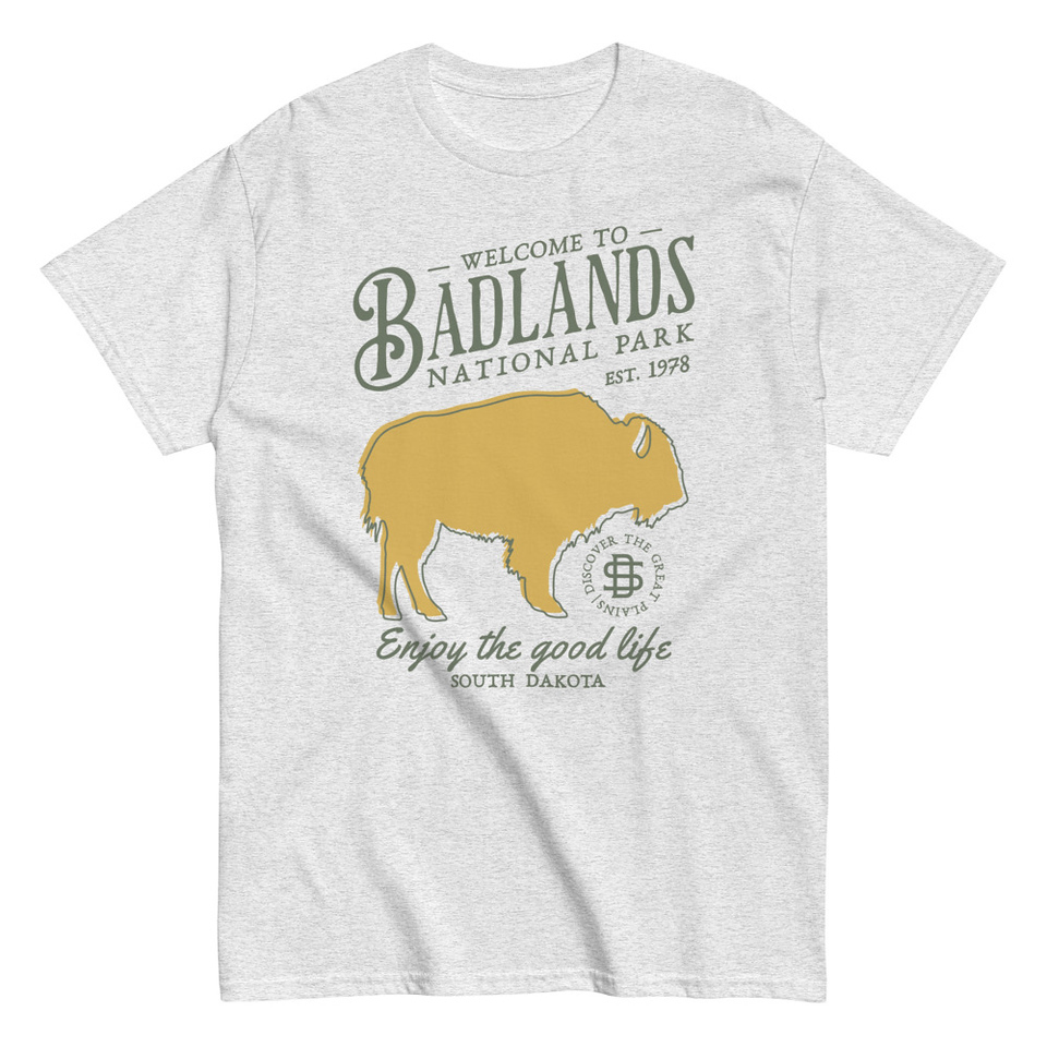 Badlands National Park - Bison Unisex Classic Tee