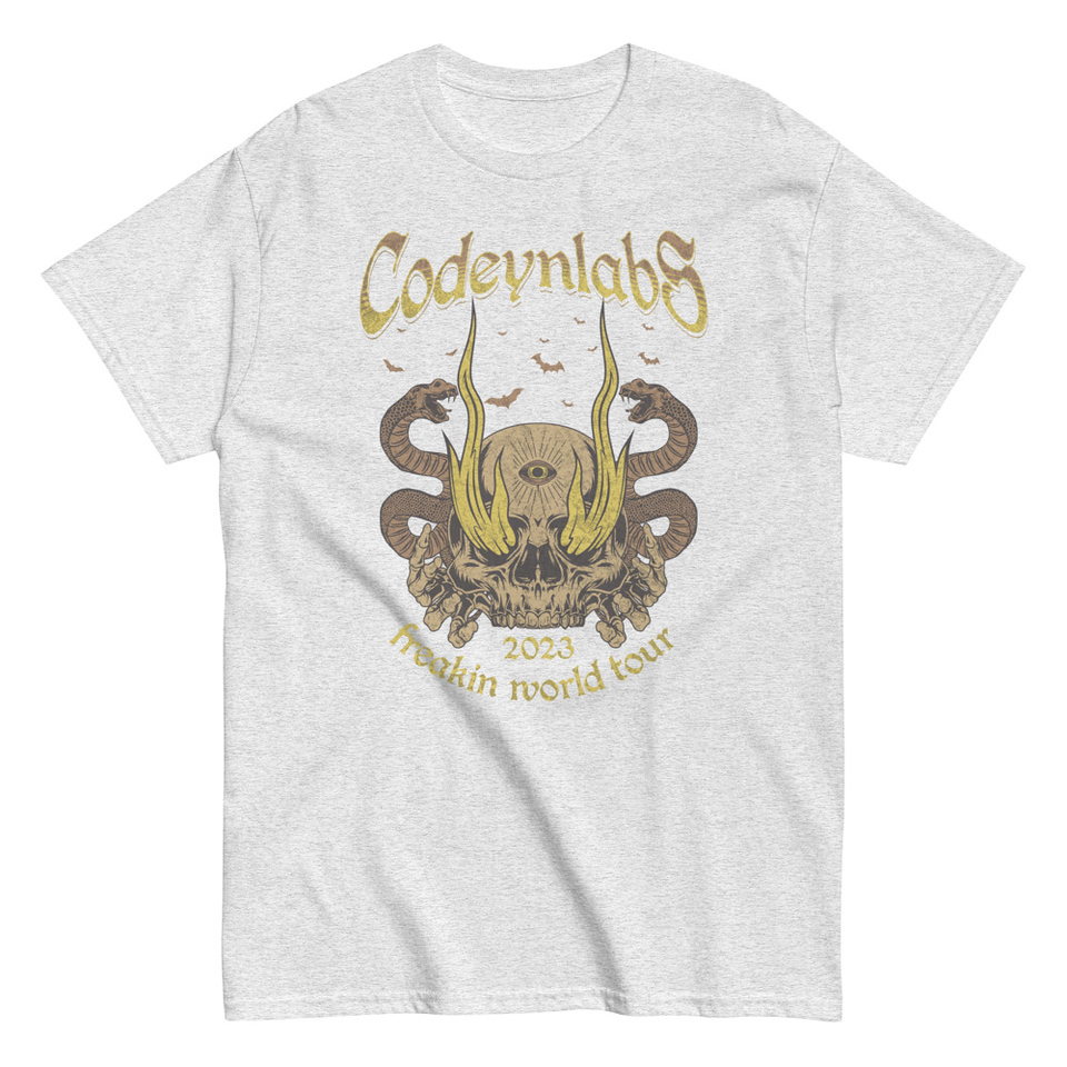 Band Merchandise Tour Illustration Unisex Classic Tee