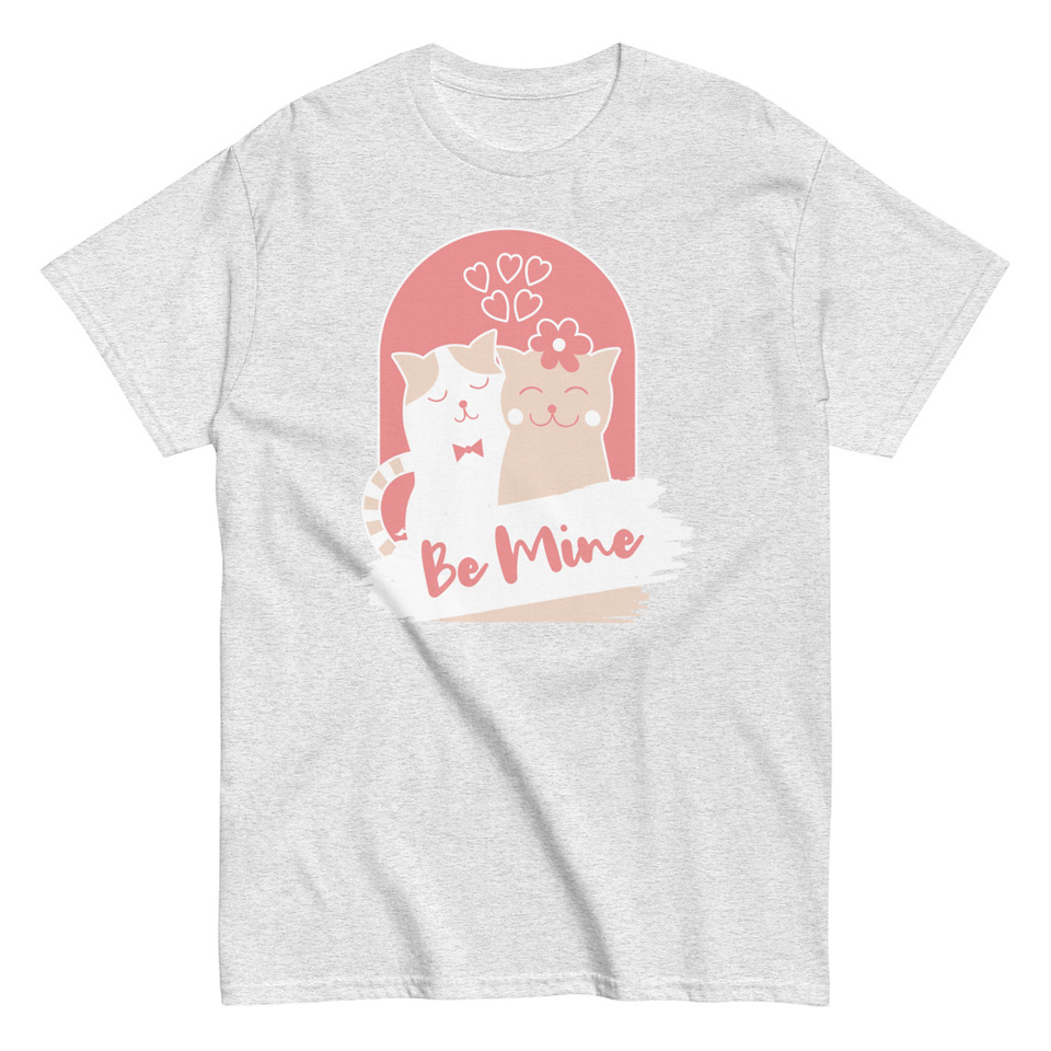 Be Mine - Cute Cat Couple Unisex Classic Tee