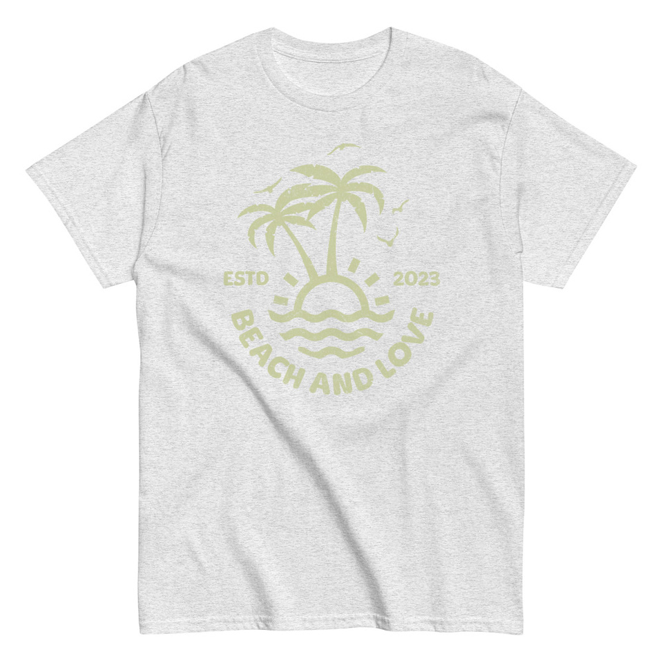 Beach and Love Unisex Classic Tee