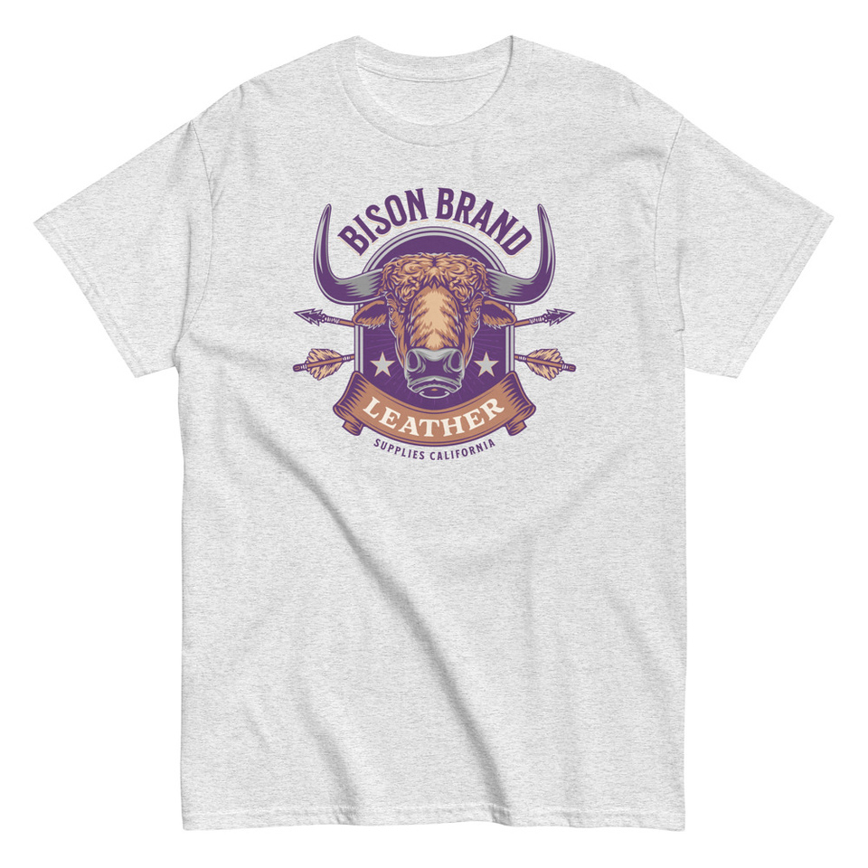 Bison Brand Leather - Animal Unisex Classic Tee