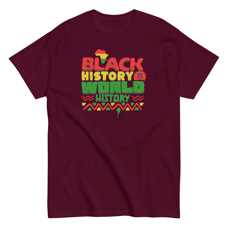 Black History is World History - Heritage Awareness Unisex Classic Tee
