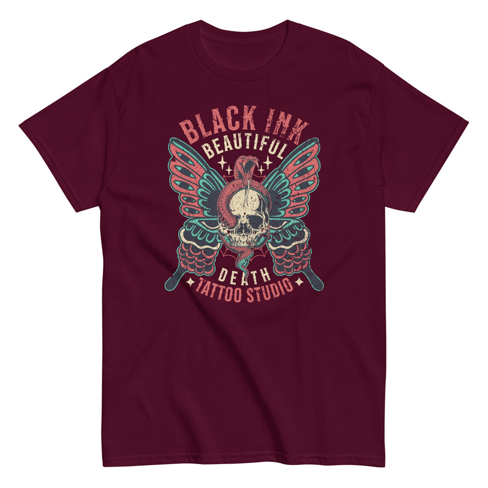 BLACK INK TATTOO Unisex Classic Tee