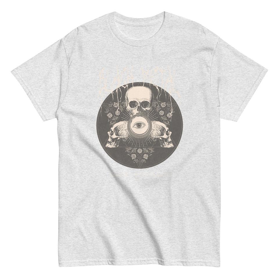 Black Metal - Hardcore skull theme design Unisex Classic Tee
