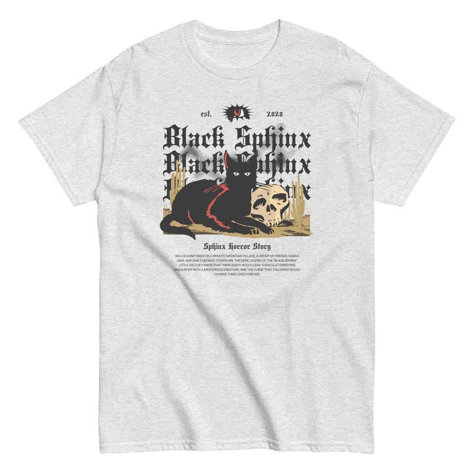 Black Sphinx Unisex Classic Tee