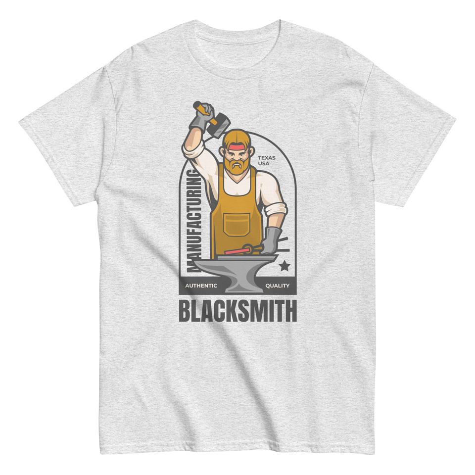 Blacksmith Workshop - Metalwork Unisex Classic Tee